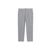 Men's Grey Stretch Tapered Casual Pants